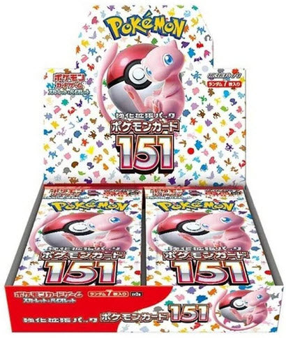 Pokemon 151 Booster Box JP