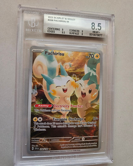 Pachirisu IR EN Beckett Grading 8.5