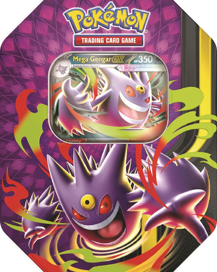 Mega Moonlit Ex Tin Box EN TCG Pokemon