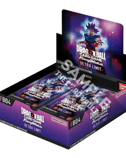Dragon Ball Super Card Game - Fusion World FB04 Booster Display Englisch