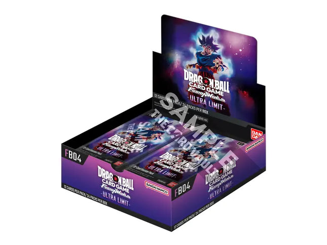 Dragon Ball Super Card Game - Fusion World FB04 Booster Display Englisch