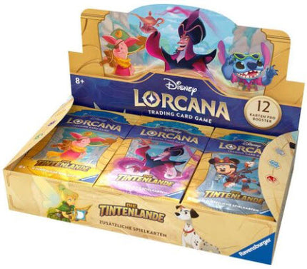 Disney Lorcana TCG - Die Tintenlande Booster Display - Deutsch