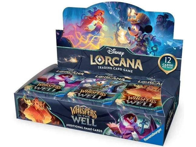 Disney Lorcana TCG - Whispers in the Well Booster Display - Englisch