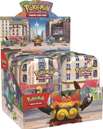 Lumiose City Mini Tin Box EN TCG Pokemon Sammelkarten