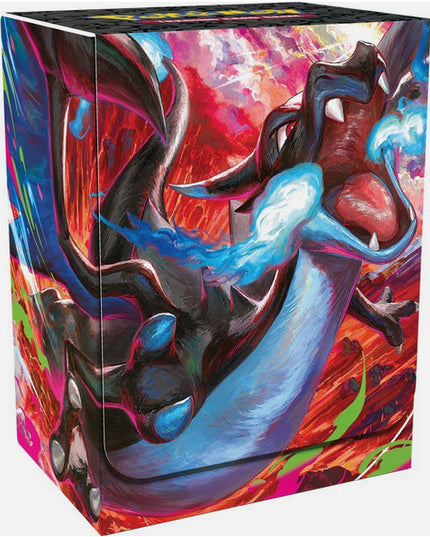 Mega Charizard X EX Ultra Premium Collection UPC Deck Box Pokemon TCG Glurak