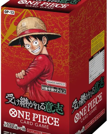 One Piece OP 13 Display japanisch TCG Sammelkarten Set