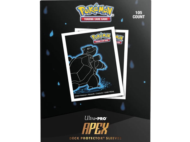 Pokémon Blastoise APEX Deck Protector Sleeves (105)