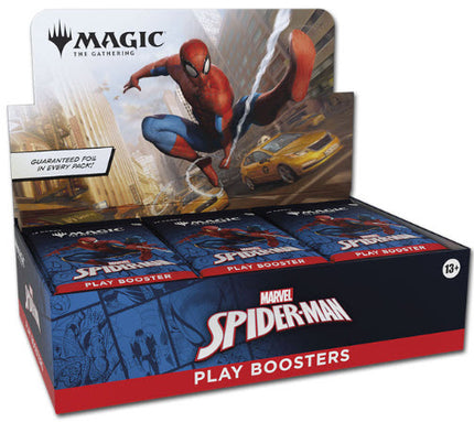 Marvels Spider-Man Play Booster Display EN