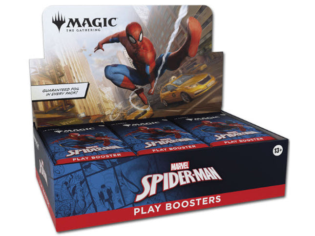 Marvels Spider-Man Play Booster Display EN