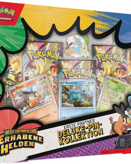 Pokémon Cards ME2.5 Erhabene Helden Deluxe Pin DE