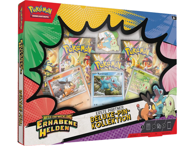 Pokémon Cards ME2.5 Erhabene Helden Deluxe Pin DE