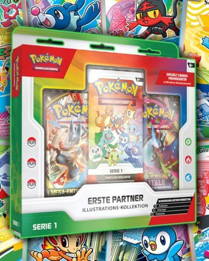 Pokemon Erste Partner - Illustration Kollektion DE